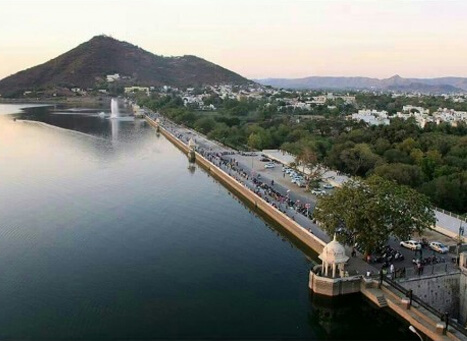 Fatehsagar Lake in Udaipur